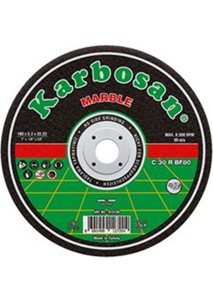 Mermer Kesme Taşı 180 Karbosan