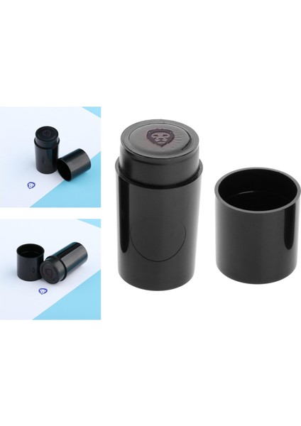 4pcs Golf Topu Stamper Izlenim Mühür Plastik Açık Siyah 4 5.3x2.1cm