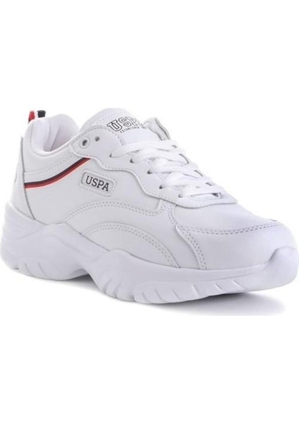 Tracey Kalın Taban Beyaz Kadın Sneaker Spor Ayakkabı V4 modelleri