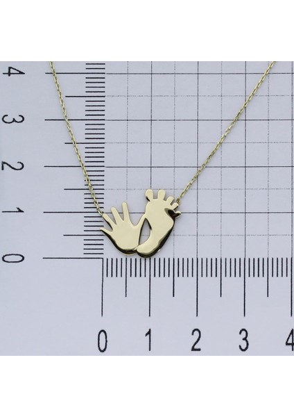 14K Altın Yeni Anne Kolye 4N31112 fırsatları