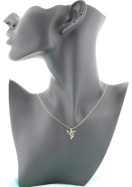 14K Altın Minik Kuş Kolye 4N37030
