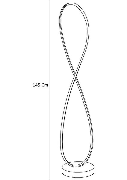 voxlamp lighting solutions Octo 140CM LED Lambader