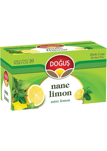 20'li Nane Limon Bitki Çay Süzen Poşet 2 gr