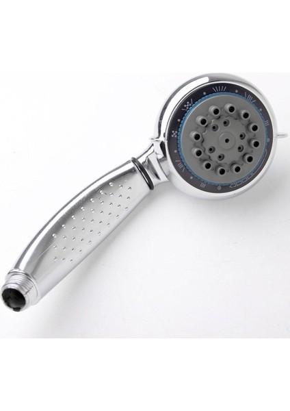 7 Mod Fonksiyonu Banyo Abs Krom Su Tasarrufu Basınçlı El Duş Başlığı Gümüş(Yurt Dışından)