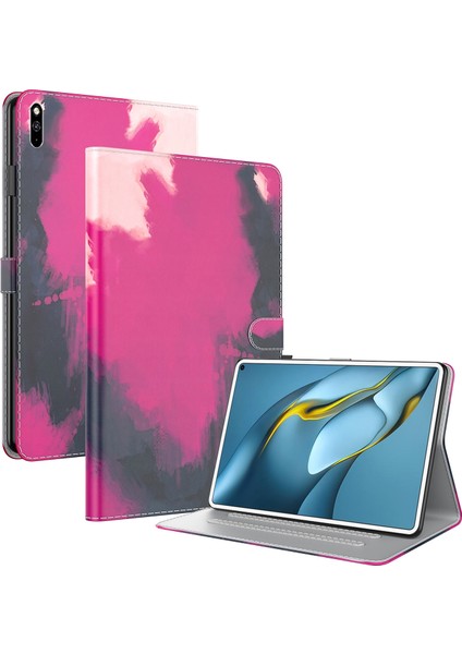 Huawei Matepad Pro 10.8 Için Pu Deri Kılıf (2021) (Yurt Dışından)