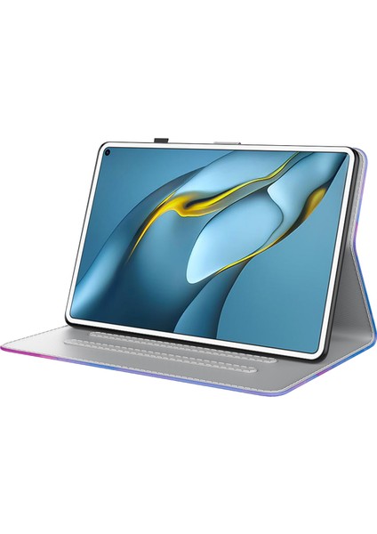 Huawei Matepad Pro 10.8 Için Pu Deri Kılıf (2021) (Yurt Dışından)