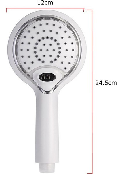 Renk Değişimi LED Işık Sıcaklık Sensörü Duş Başlığı Sprey Su Musluk Dokunun(Yurt Dışından) fiyatları