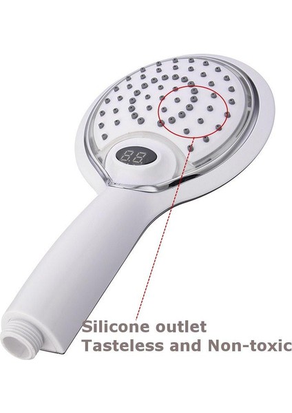 Renk Değişimi LED Işık Sıcaklık Sensörü Duş Başlığı Sprey Su Musluk Dokunun(Yurt Dışından) modelleri