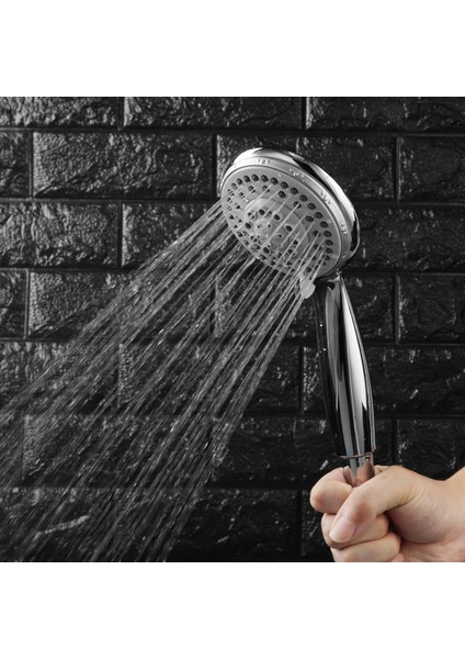 Abs Beş Işlevli Banyo El Duşu Ayarlanabilir Beş Modlu Filtreler Yağış modelleri