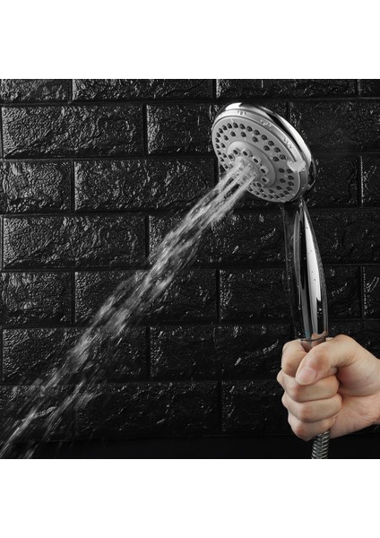 Abs Beş Işlevli Banyo El Duşu Ayarlanabilir Beş Modlu Filtreler Yağış indirimleri