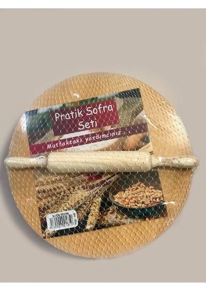 Pratik Ahşap Sofra Seti