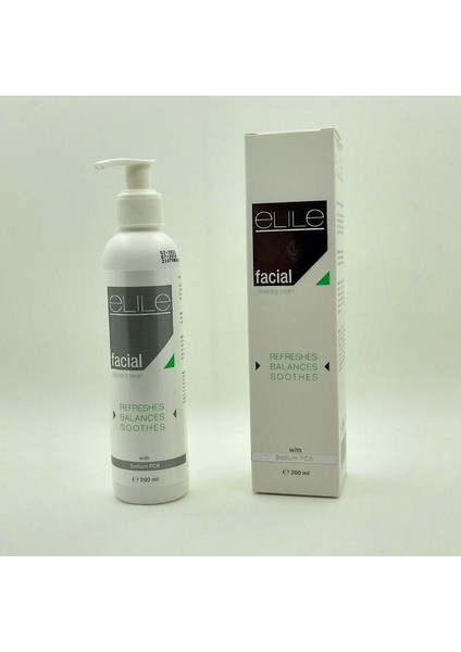 Facial Cleansing Cream - Kuru ve Karma Ciltler Için Formüle Edilmiş Elile Yüz Temizleme Kremi / 200 ml
