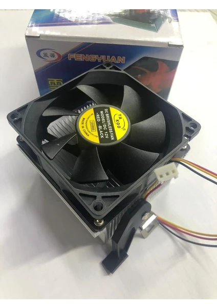 Amd Işlemci Fanı Am4 Fan Am3 Fan 4 Pinli Amd Fan Uyumlu