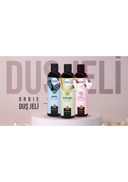 DUŞ JELİ 400 ML ZEYTİNYAĞI ORBİS 1 ADET