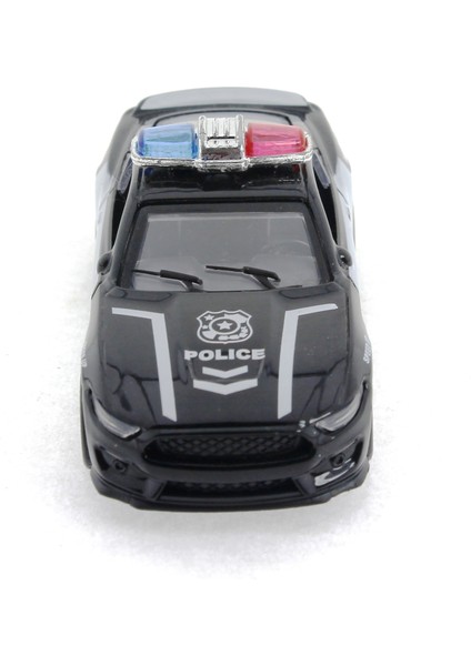 Die Cast Çek Bırak Metal Siyah Polis Arabası fiyatları