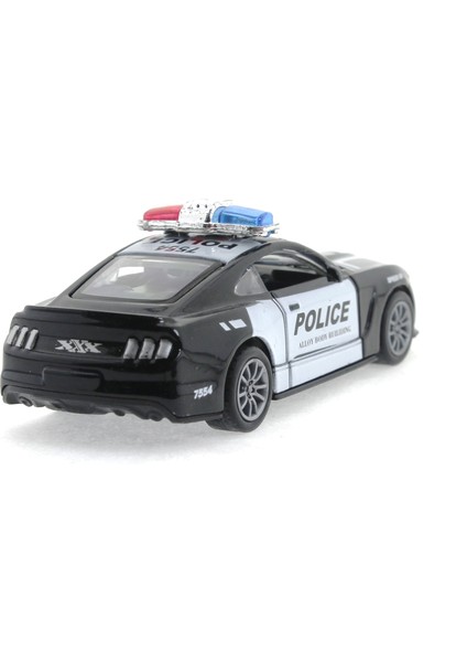 Die Cast Çek Bırak Metal Siyah Polis Arabası fırsatları