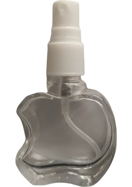 Parfüm Ve Kolonya Şişesi 8 Ml 5 Adet (TEKRAR DOLDURULABİLİR) Boş Elma Cam Beyaz Sprey Şişe modelleri