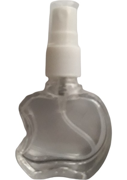 Parfüm Ve Kolonya Şişesi 8 Ml 5 Adet (TEKRAR DOLDURULABİLİR) Boş Elma Cam Beyaz Sprey Şişe fırsatları