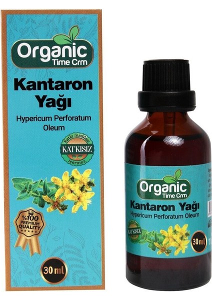 Kantaron Yağı 30 ml Katkısız