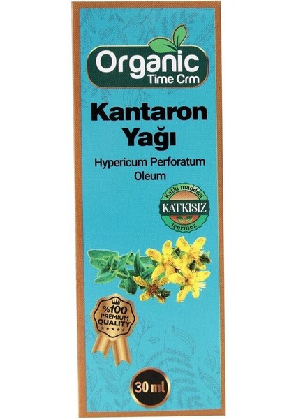 Kantaron Yağı 30 ml Katkısız