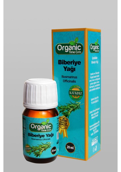 Biberiye Yağı 20 ml Katkısız