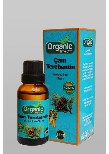 Çam Terebentin Yağı 30 ml Katkısız