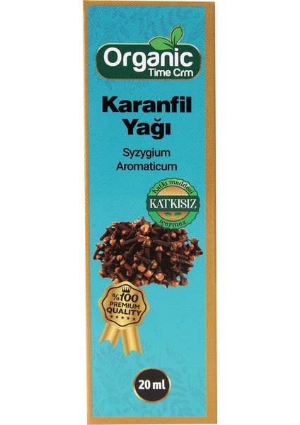 Karanfil Yağı 20 ml Katkısız