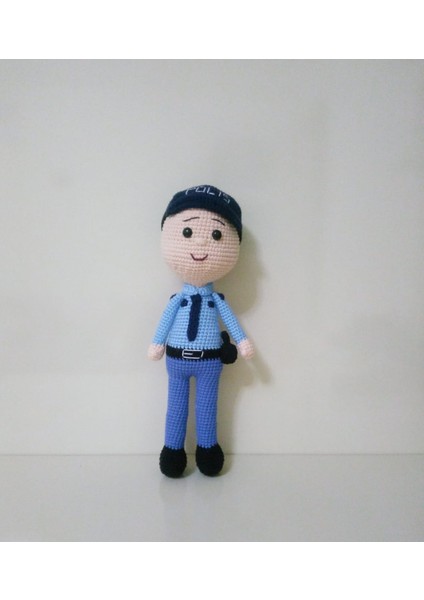 Oyuncak Park Polis Bebek Amigurumi  Oyuncak