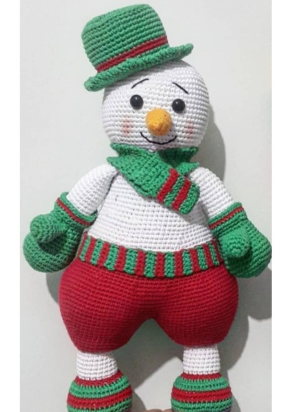 Tonton Kardan Adam Amigurumi Oyuncak