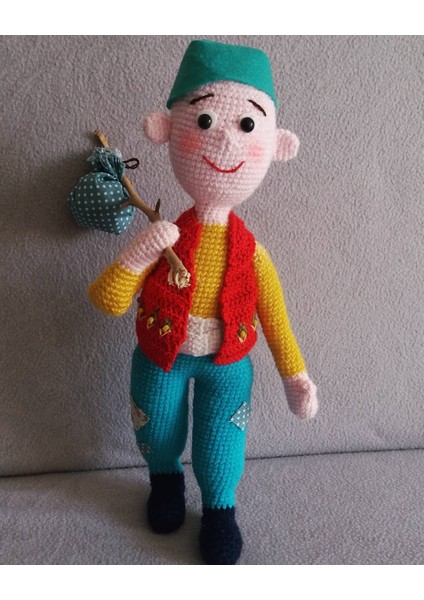 Keloğlan Amigurumi Oyuncak