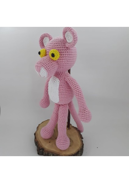 Pembe Panter Amigurumi Oyuncak fırsatları