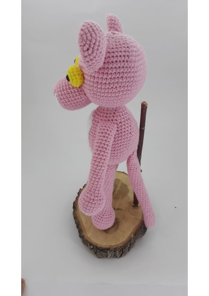 Pembe Panter Amigurumi Oyuncak indirimleri