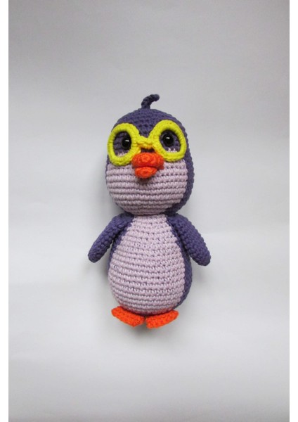 Kare Takımı ve Pengi Amigurumi Oyuncak