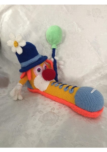 Palyaço Kalemlik Amigurumi Oyuncak modelleri