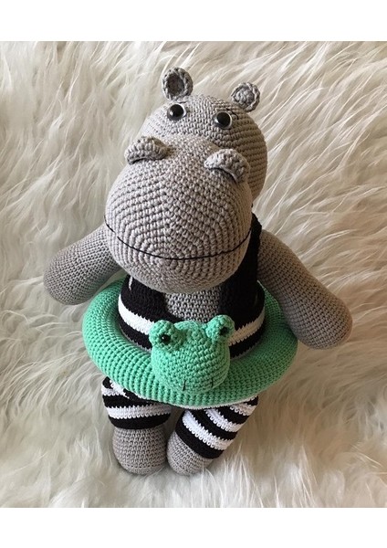 Henry The Hippo Amigurumi Oyuncak
