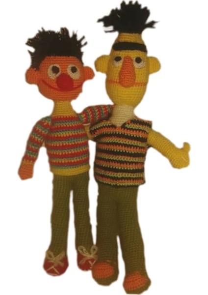 Edi ile Büdü Amigurumi Oyuncak