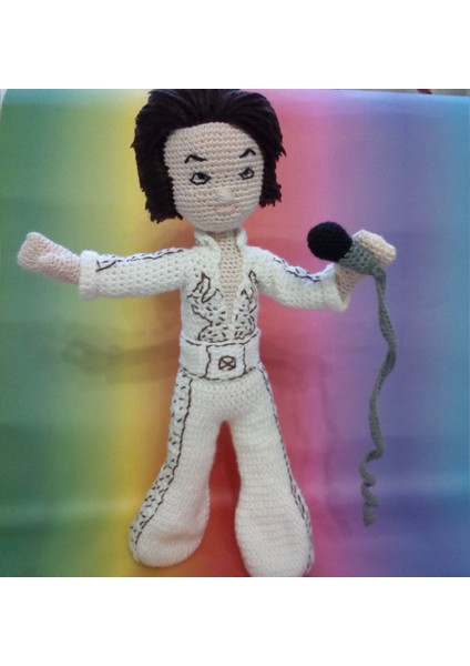 Elvis Presley Amigurumi Oyuncak
