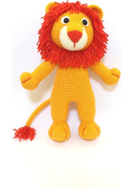 Sevimli Aslan Amigurumi Oyuncak