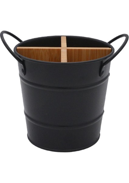 Çatallık Tutucu Tezgah Organizasyon Bölmesi Kaşık Çatallar ve Bıçak Tidy Siyah (Yurt Dışından)