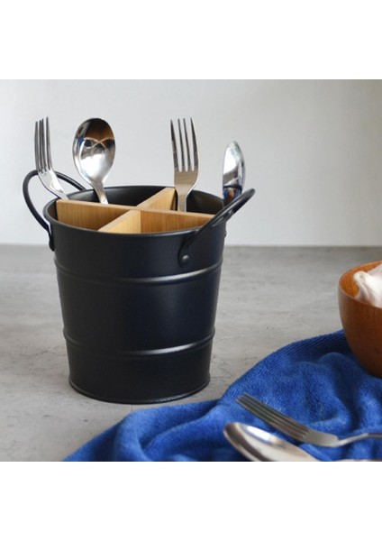 Çatallık Tutucu Tezgah Organizasyon Bölmesi Kaşık Çatallar ve Bıçak Tidy Siyah (Yurt Dışından) modelleri