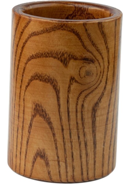 Ahşap Kap Tutucu Yemek Çubukları Varil Sofra Ev Için Kaşık Kalem Tutucu (Yurt Dışından)