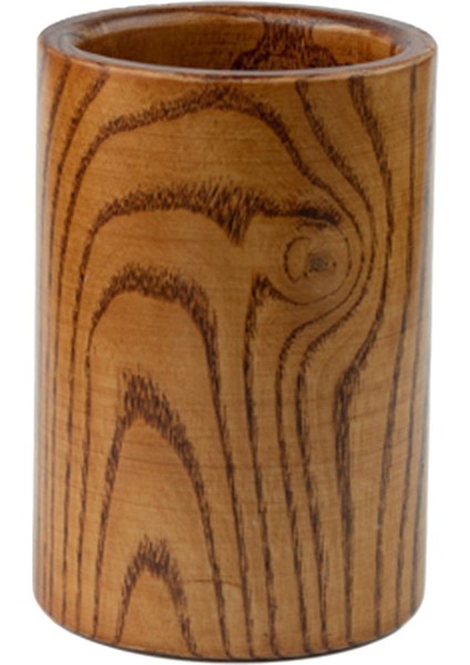 Ahşap Kap Tutucu Yemek Çubukları Varil Sofra Ev Için Kaşık Kalem Tutucu (Yurt Dışından) fiyatları