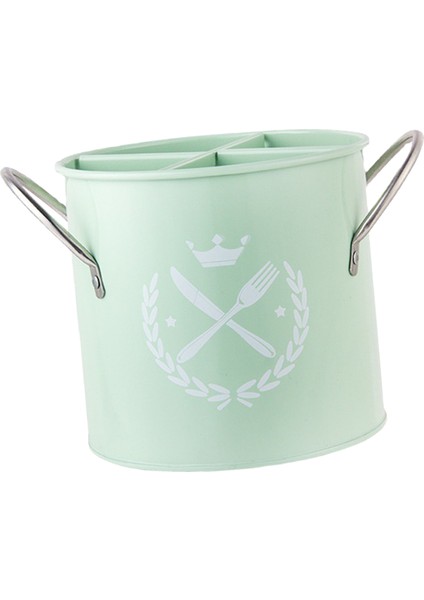 Ev Yeşil Için Galvanizli Demir Çubuk Çubuk Tutucu Organizatör Eşyaları Sofra (Yurt Dışından)