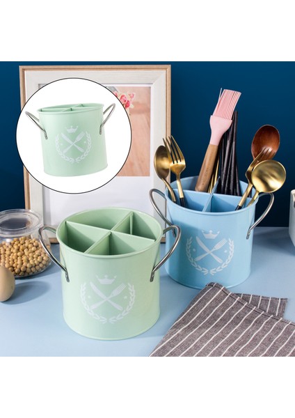 Ev Yeşil Için Galvanizli Demir Çubuk Çubuk Tutucu Organizatör Eşyaları Sofra (Yurt Dışından) modelleri