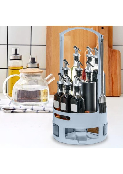 Turntable Kabine Organizatör Raf Tembel Susan Kabine Organizatör Banyo Mavi Braketi Için (Yurt Dışından) fiyatları