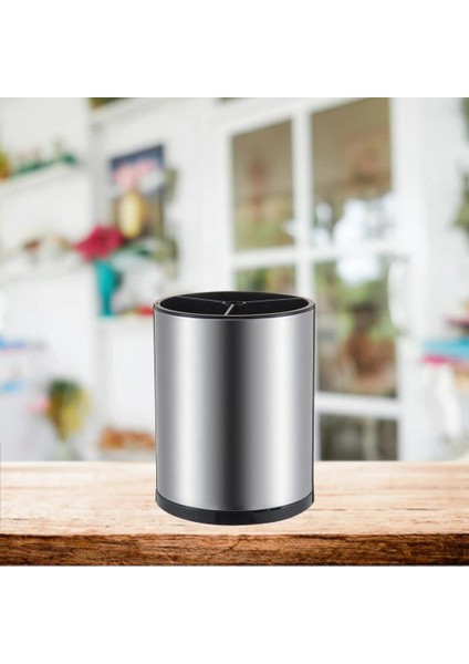 Silp Yuvarlak 3 Yuvası Için Spatula Çatallık Tutucu Eşyaları Caddy Sofra Takımı Organizatör Bölücü (Yurt Dışından) modelleri