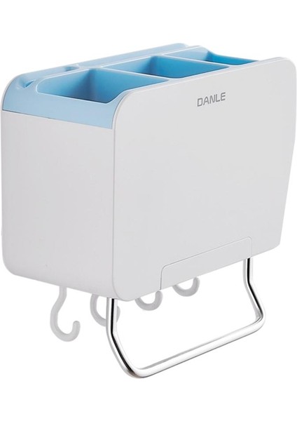 Duvar Montaj Çubuklarını Raf Gereçleri Caddy Silverware Depolama Raf Mutfak Mavi Için (Yurt Dışından)