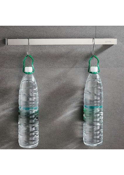 Duvara Monte Tuvalet Havlu Askısı Organizatör Banyo Donanım Otel Bar Için Set Gümüş 40 cm (Yurt Dışından) fiyatları