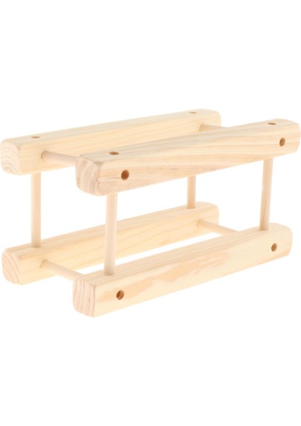 Ahşap Şarap Şişesi Tutucu Şarap Şişesi Depolama Raf Mutfak Örgütü Için 1 Şişe 2 Katmanlar (Yurt Dışından) fiyatları