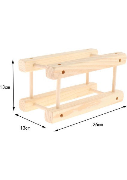 Ahşap Şarap Şişesi Tutucu Şarap Şişesi Depolama Raf Mutfak Örgütü Için 1 Şişe 2 Katmanlar (Yurt Dışından) modelleri